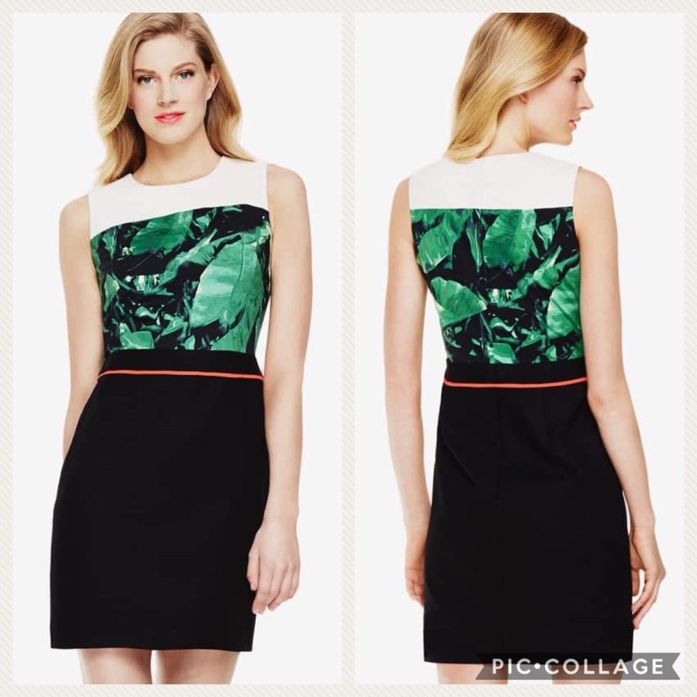 COPY - Vince Camuto Island Palm Sheath Dress